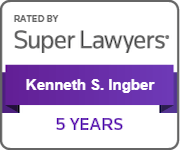 Super Lawyers 5 Year Award